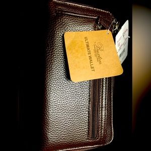 New Buxton Double Zip Organized Ultimate Wallet